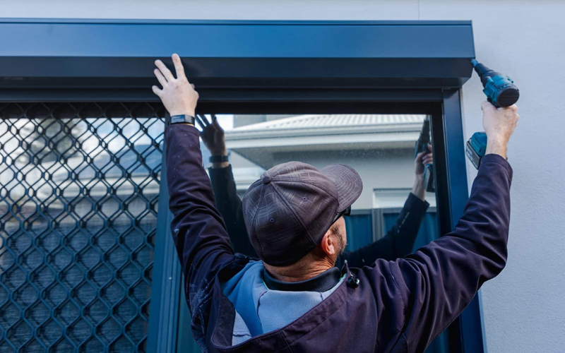 Installation of new roller doors and roller blinds service